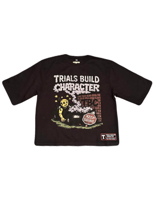 Black Crash Dummy Graphic Tee